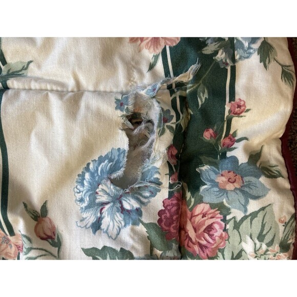 Croscill Home Fashions Granada Floral Cottage Pillow Shams Standard Set Vintage - Picture 5 of 6